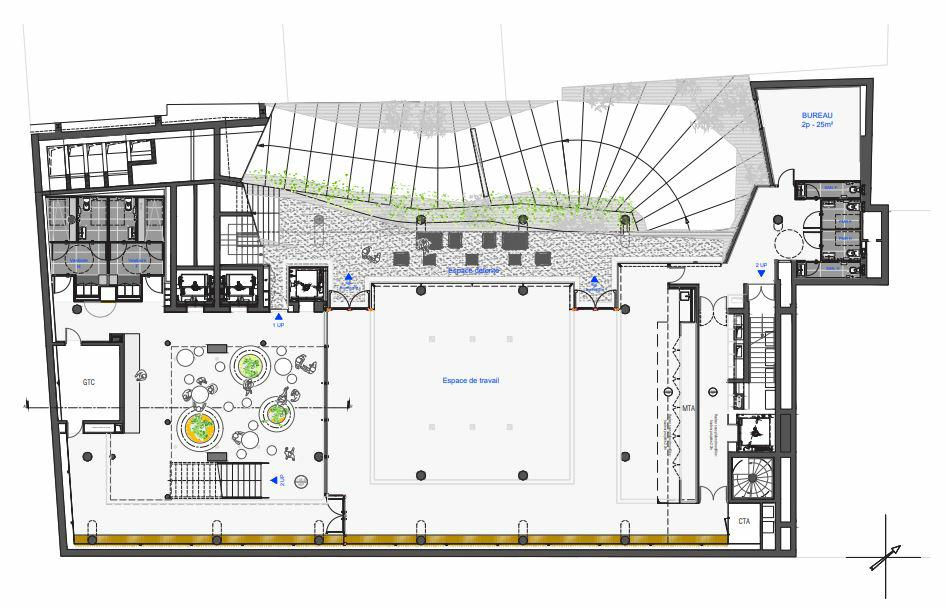 Bureau Paris 1819m² Location bureau Paris OLBUR2107049 13